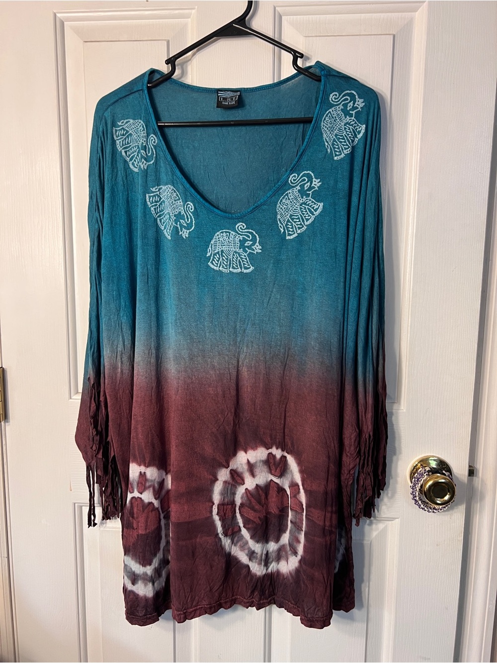 Tie Dye Poncho/Tunic